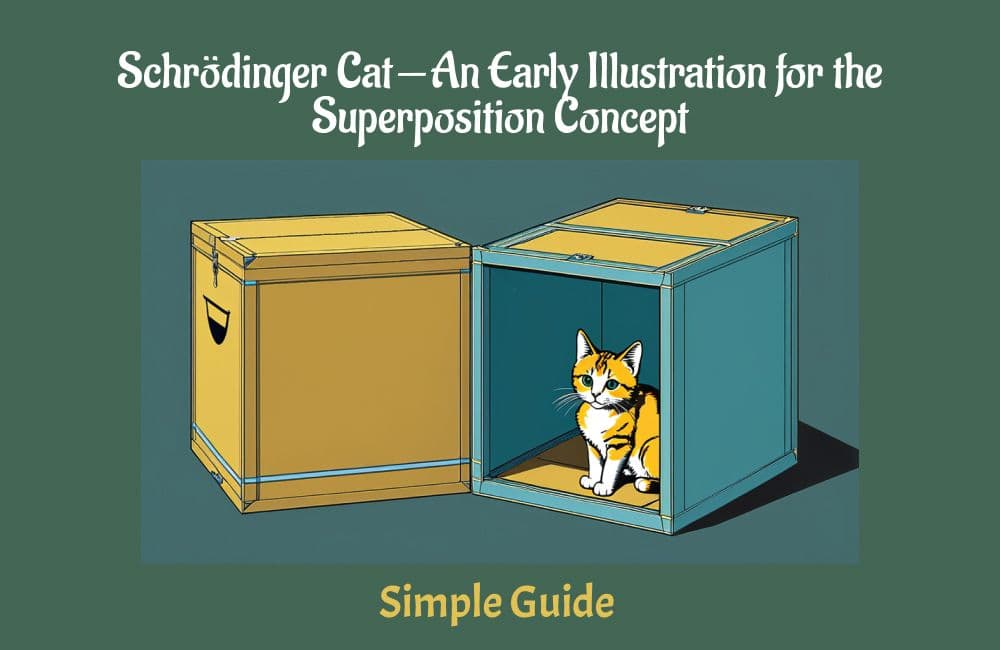 Schrödinger Cat — An Early Illustration for the Superposition Concept — Simple Guide