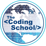 The Coding School (Qubit By Qubit) logo