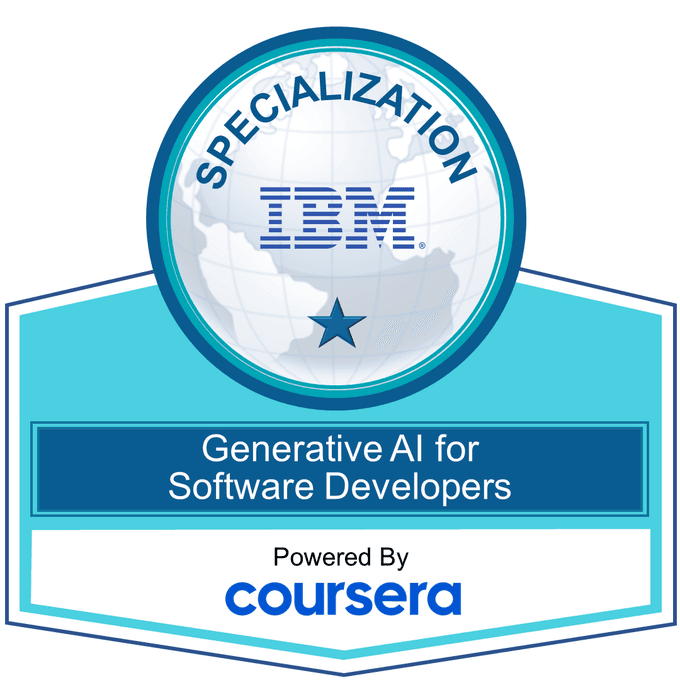 Generative AI for Software Developers Specialization